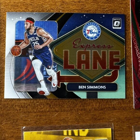2020-21 Basketball 12 Card Lot NM Simmons Refractor Warren Bey Pink Refractor RC - Picture 3 of 13